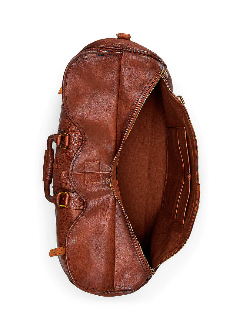 Heritage leather duffle bag product image 2