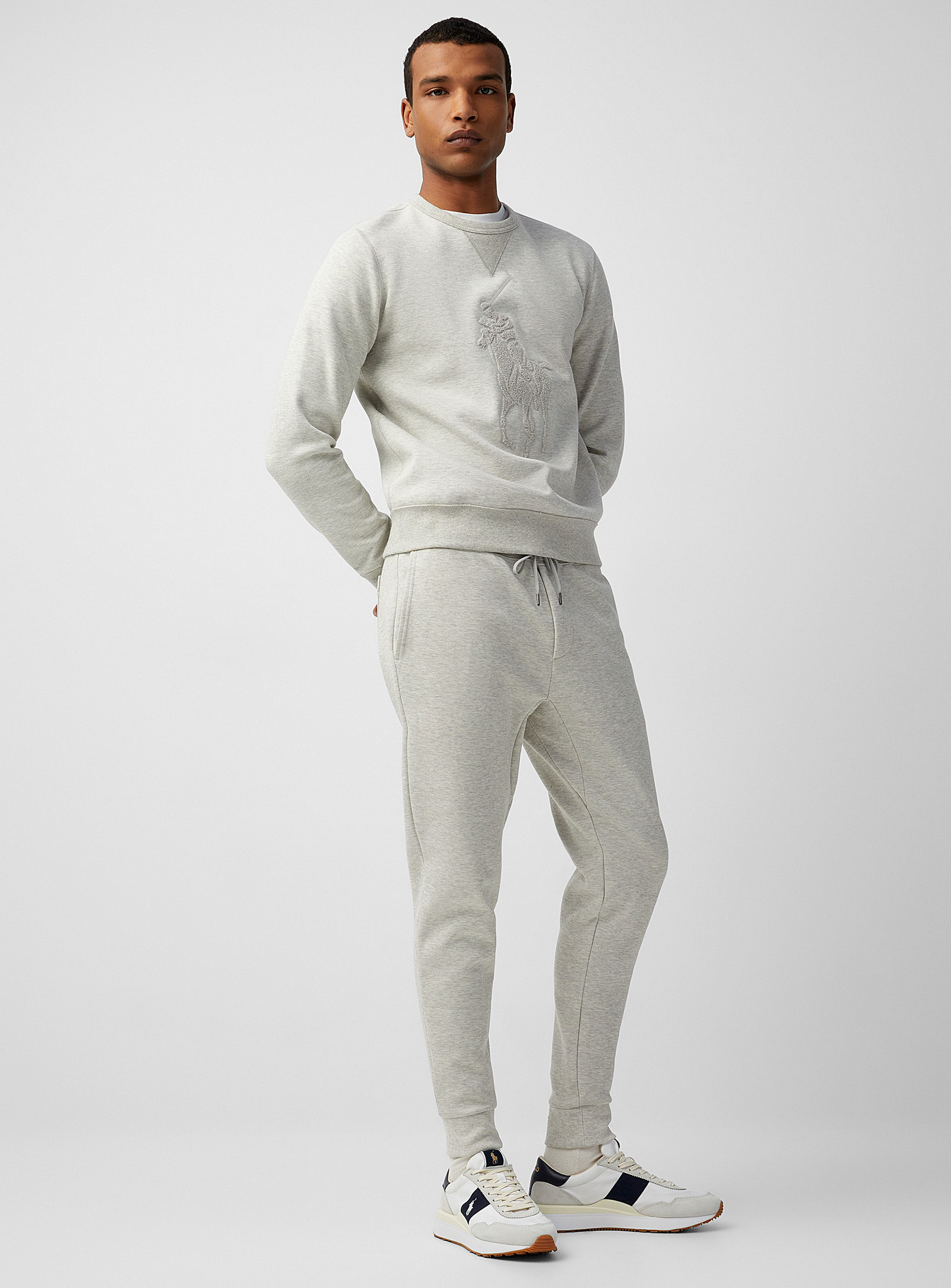 Polo Ralph Lauren Performance Sweatpant In Light Grey