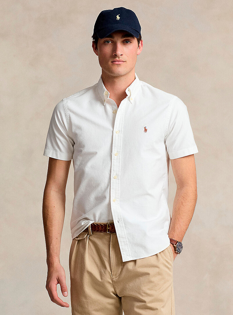 Embroidered rider Oxford shirt Classic fit product image (primary)