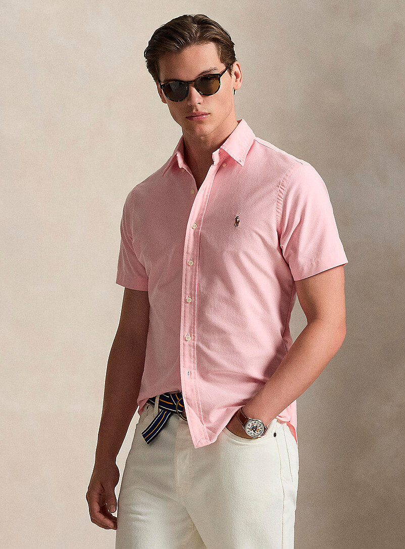 Embroidered Rider Oxford Shirt Classic Fit