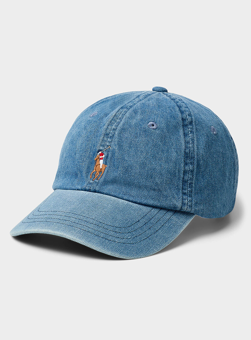 Classic logo denim baseball cap product image (primary)