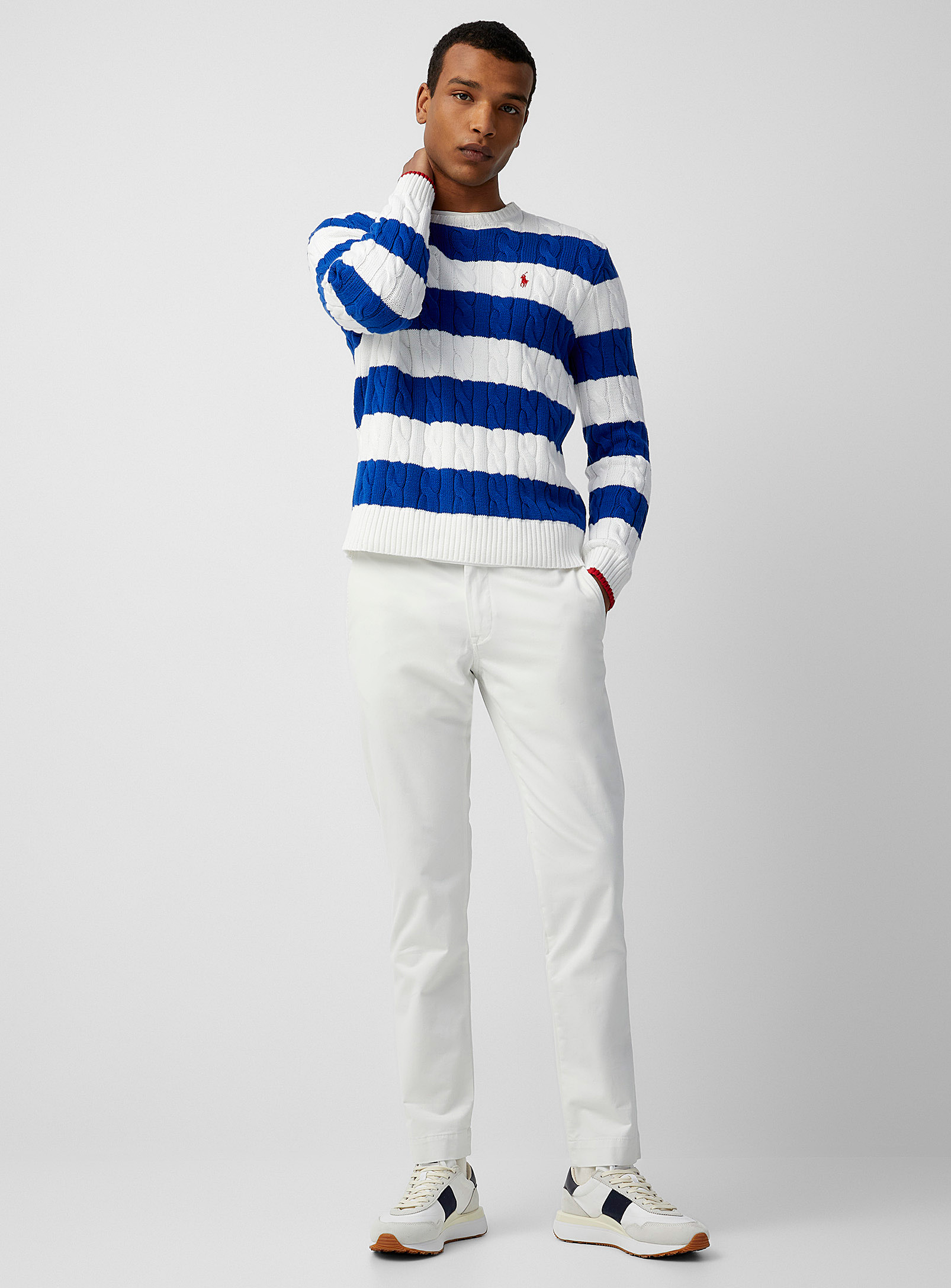 Polo Ralph Lauren Bedford Stretch Chinos Slim Fit In White