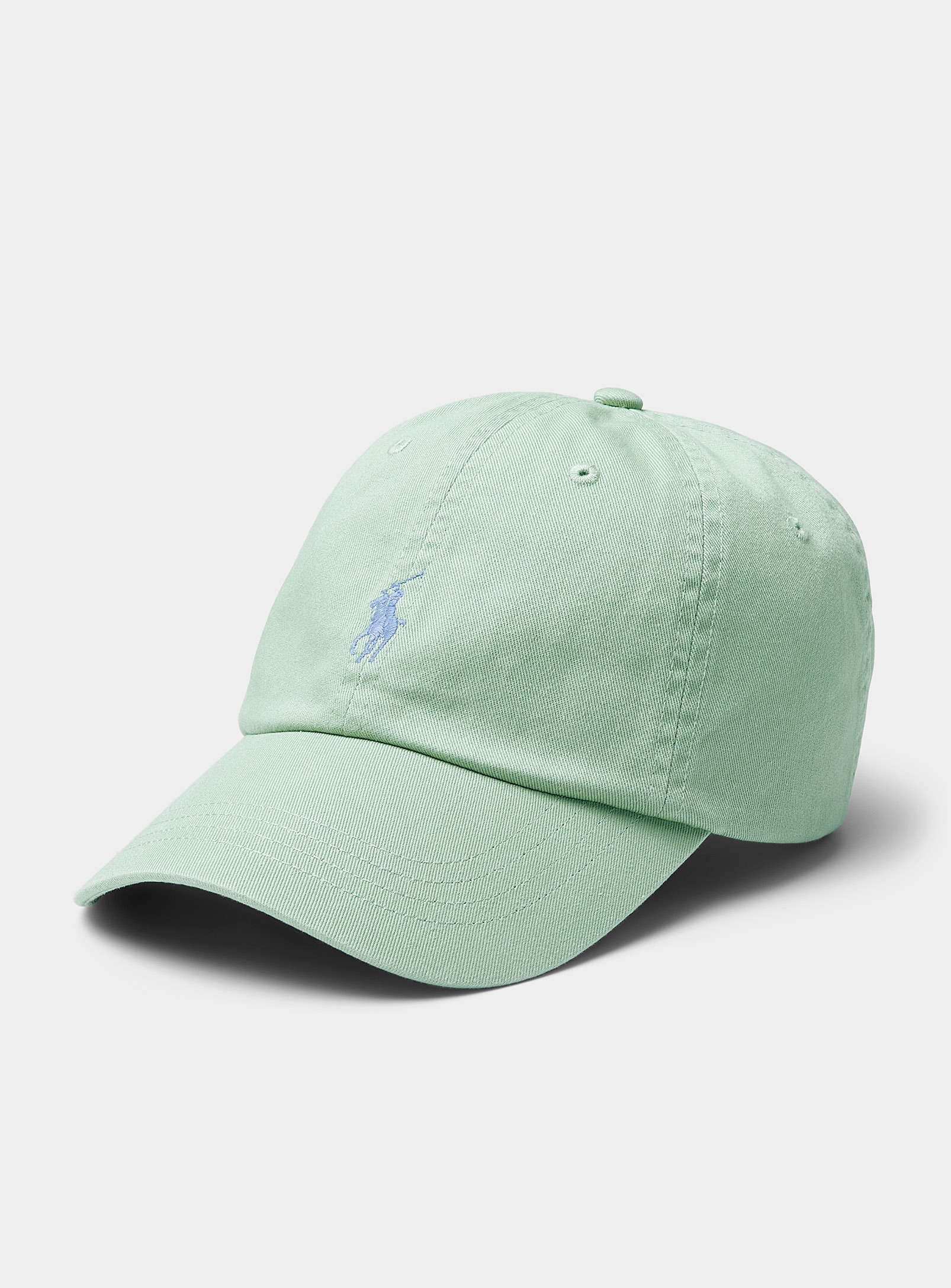 Polo Ralph Lauren Embroidered Pony Colourful Cap In Green