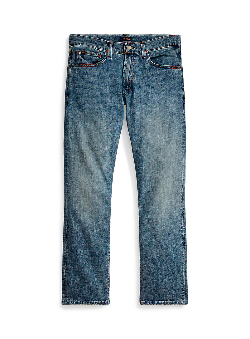 The Varick faded-blue jean Straight, slim fit product image 3