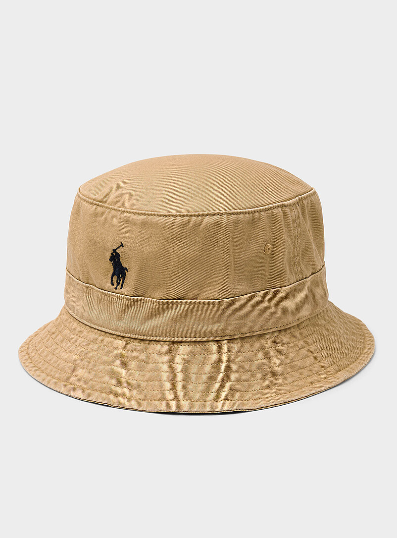Minimalist Logo Wheat Bucket Hat