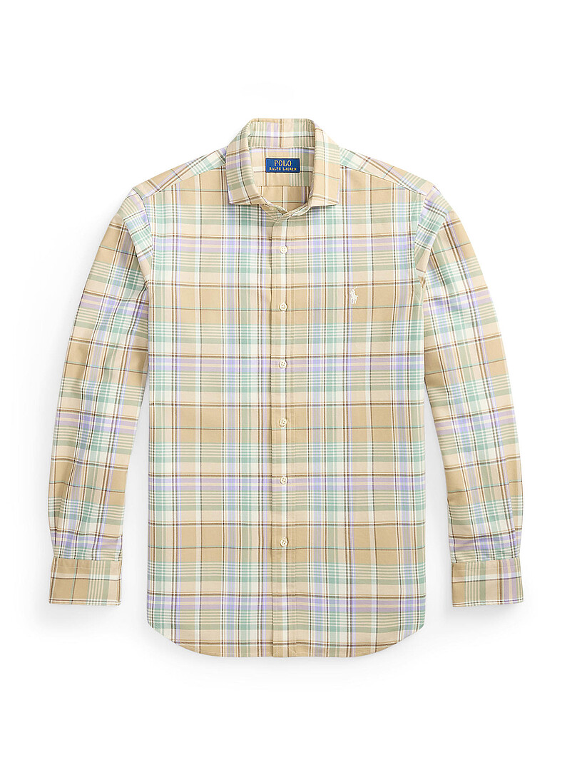 Lavender accent check Oxford shirt Classic fit product image 3