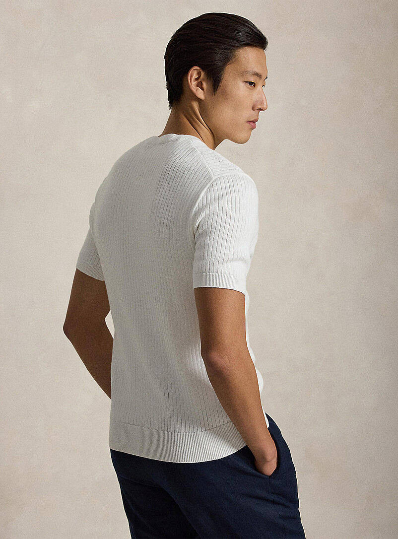 Minimalist flat ribbing sweater product image 2