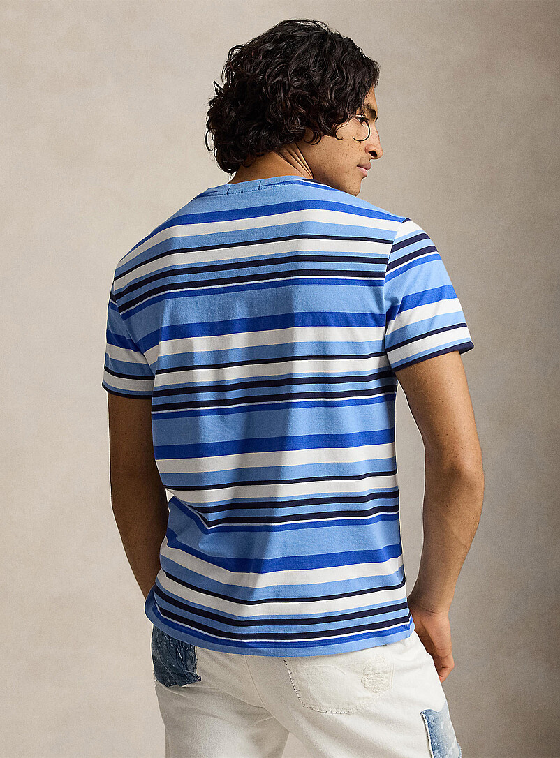 Blue stripe T-shirt product image 2