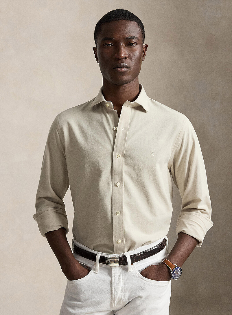 Brushed flannel shirt product image (primary)