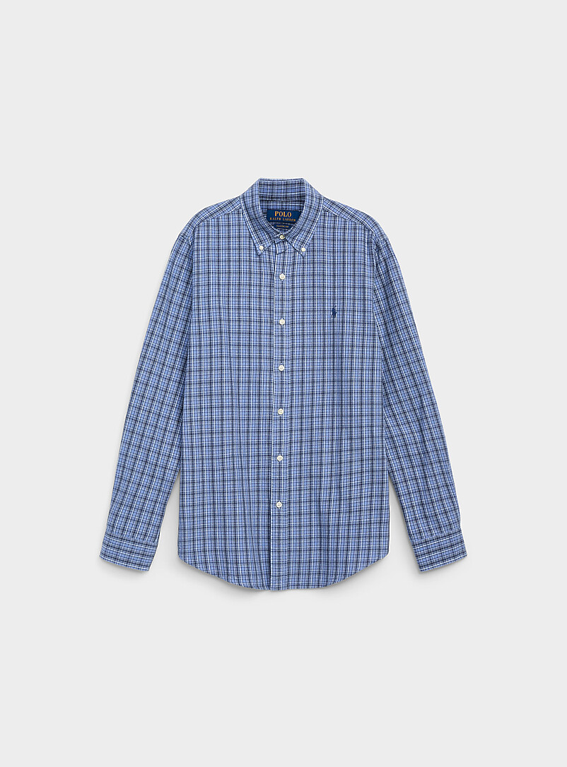 Flannel checkered shirt product image (primary)