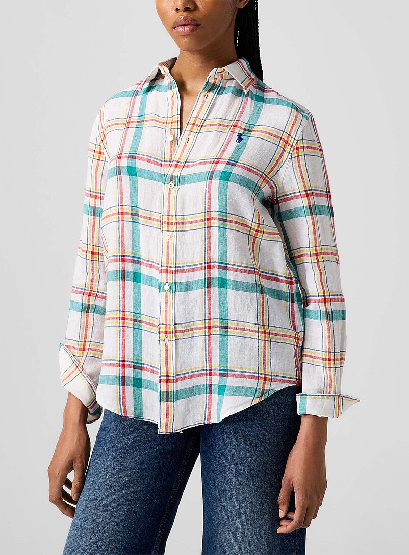 Pure Linen Striped Shirt