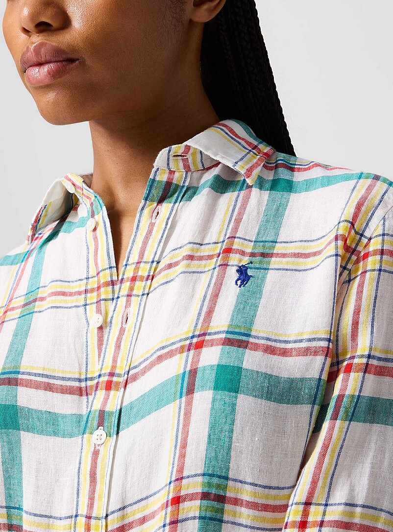 Pure linen striped shirt product image 2
