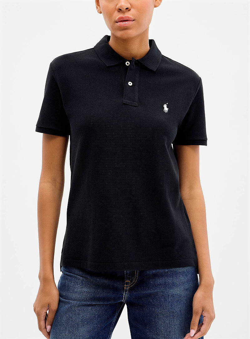 Signature crest polo shirt product image (primary)