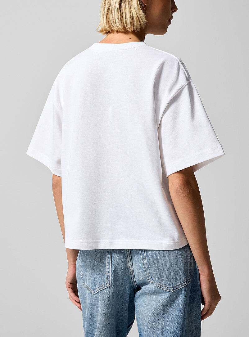 Logo cropped T-shirt product image 3