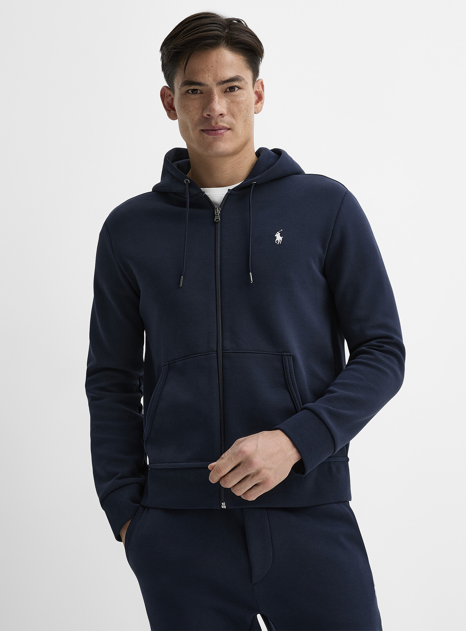 Polo Ralph Lauren - Performance zip-up hoodie (Men, Blue, XX-LARGE)