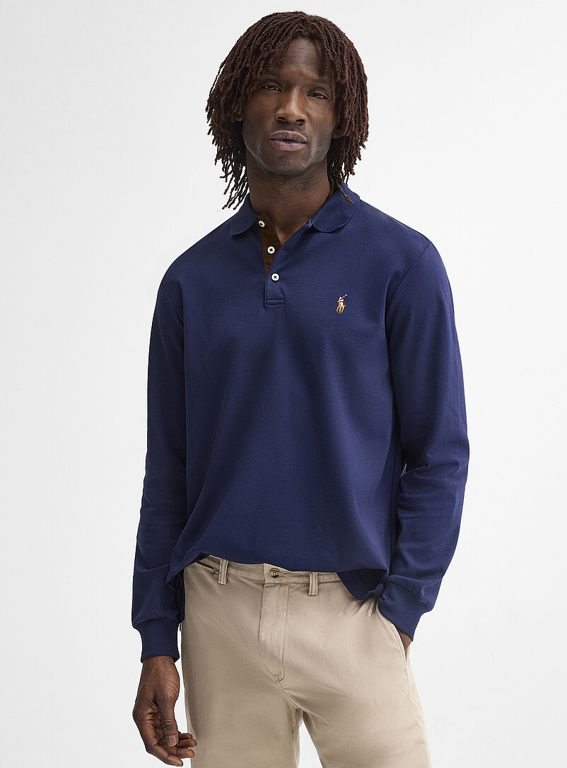 Embroidered rider jersey polo Classic fit product image (primary)