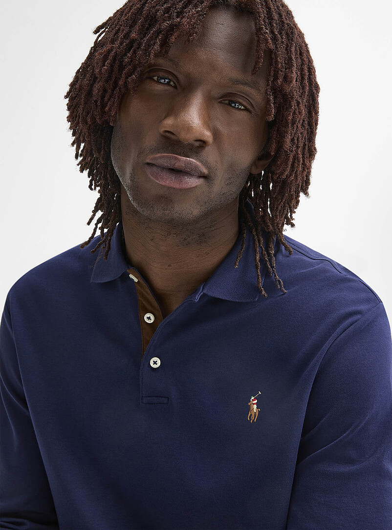 Embroidered rider jersey polo Classic fit product image 2