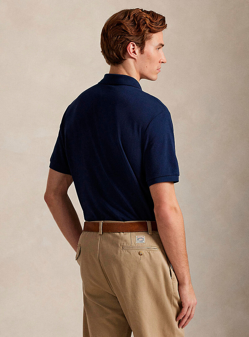 Embroidered rider piqué polo Classic fit product image 2