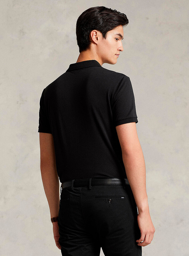 Embroidered rider jersey polo Slim fit product image 2