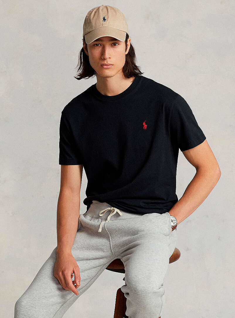 Embroidered rider T-shirt Classic fit product image (primary)