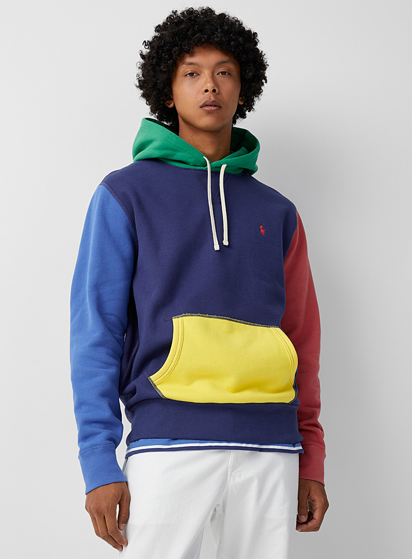 Colour block hoodie | Polo Ralph Lauren | Men's Hoodies & Sweatshirts |  Simons