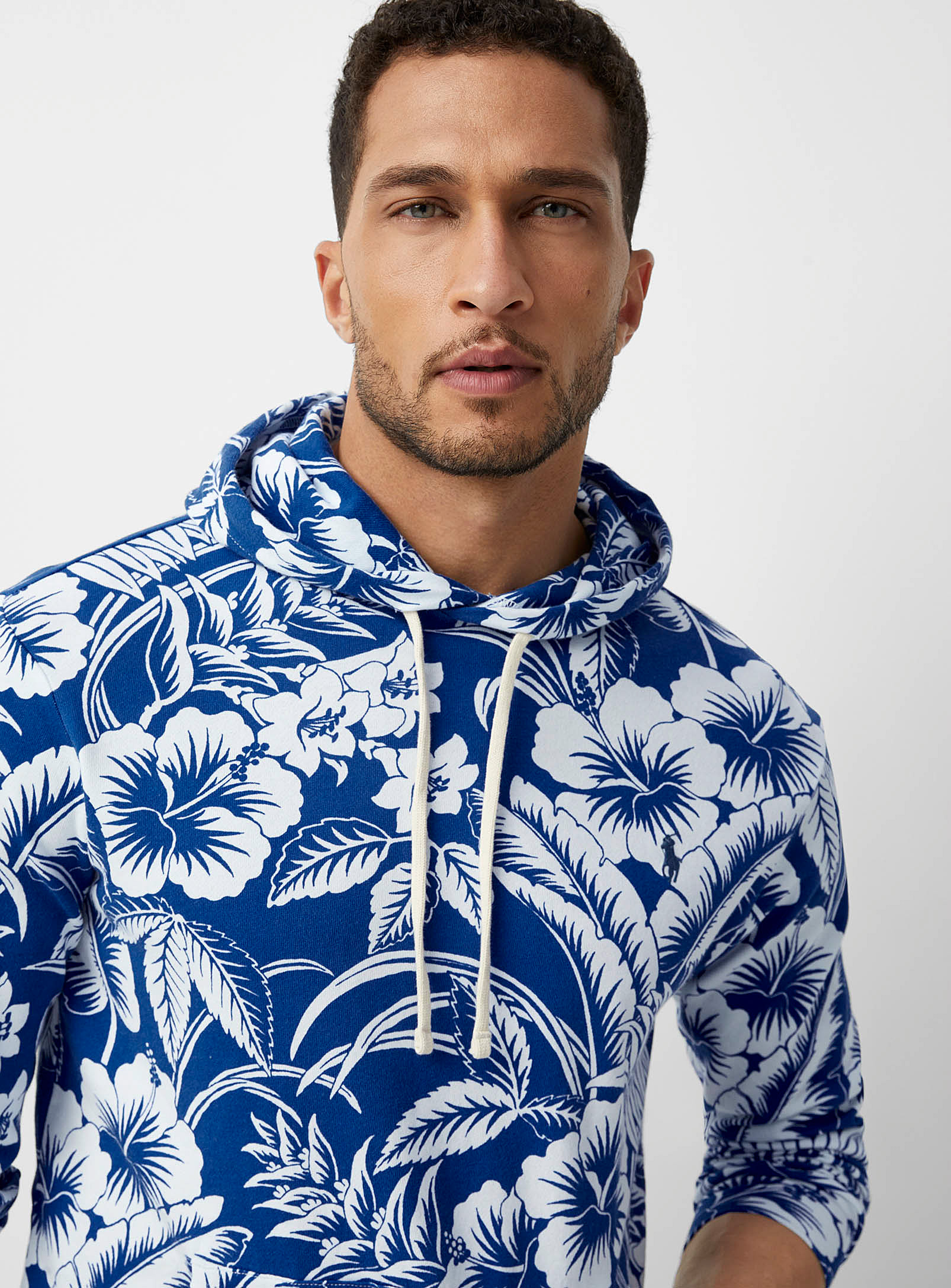 Polo Shirt Ralph Lauren - Men's Tropical flower hoodie