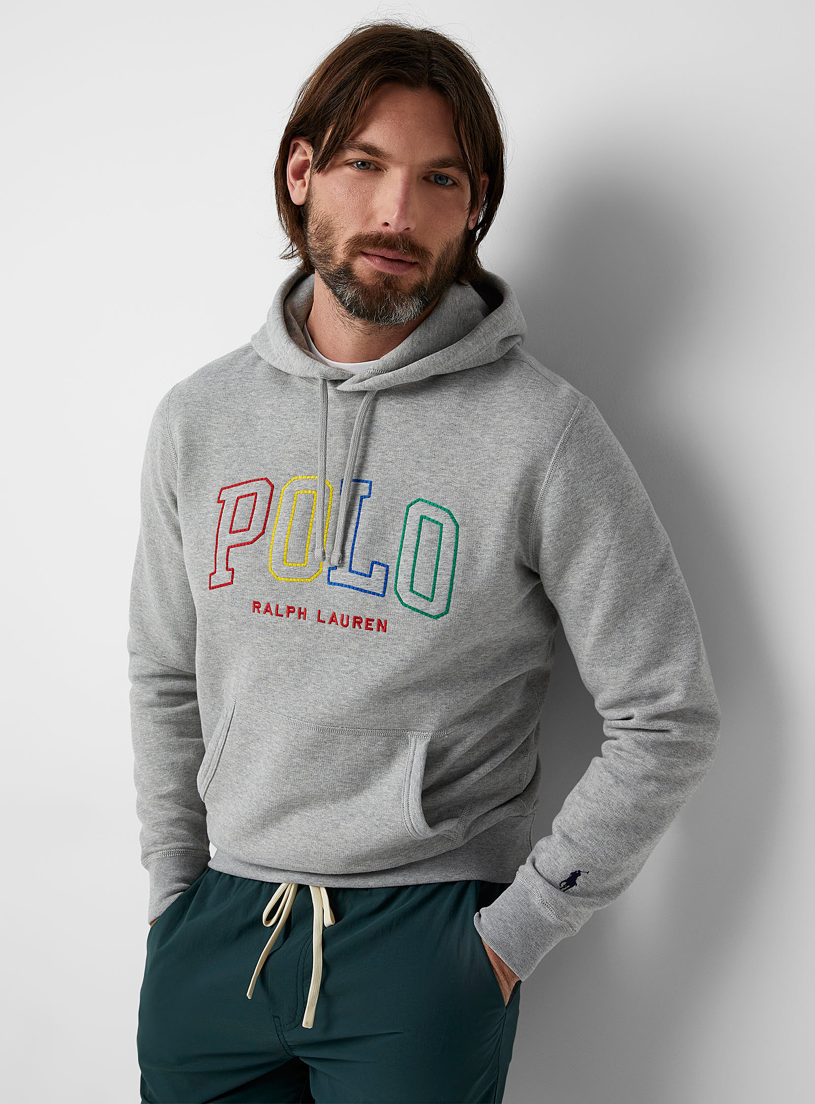 Polo Shirt Ralph Lauren - Men's Colourful logo hoodie