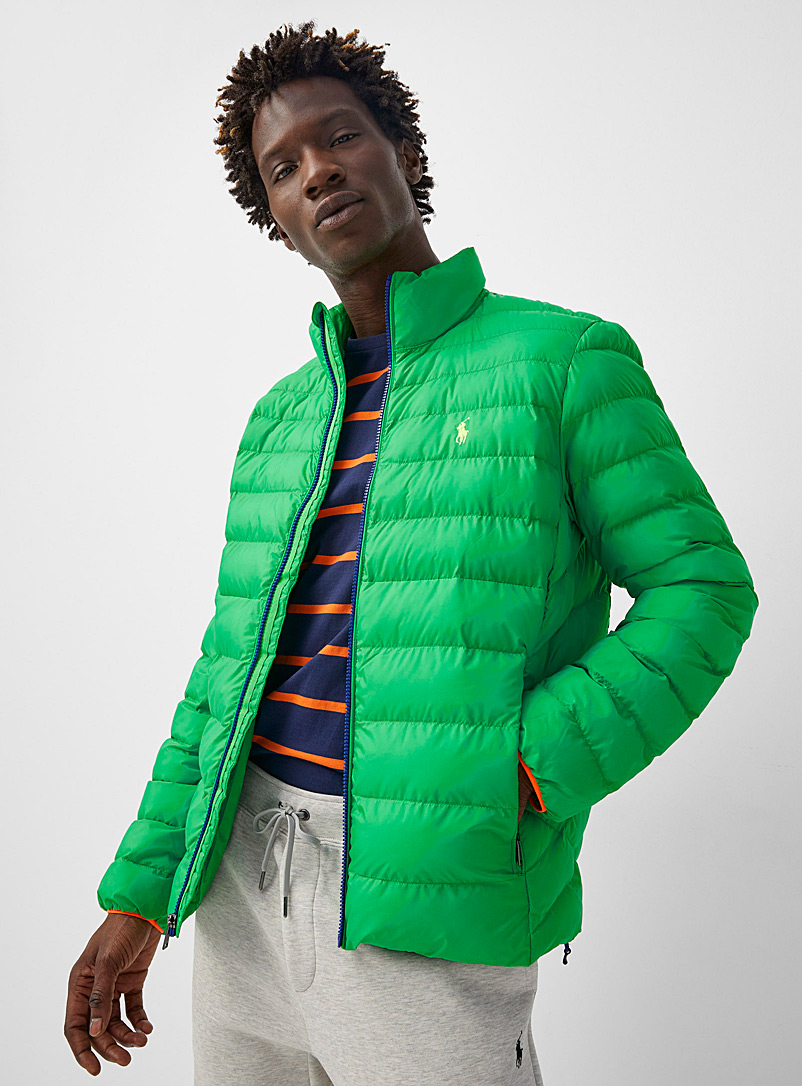 Polo emblem coloured puffer jacket | Polo Ralph Lauren | | Simons