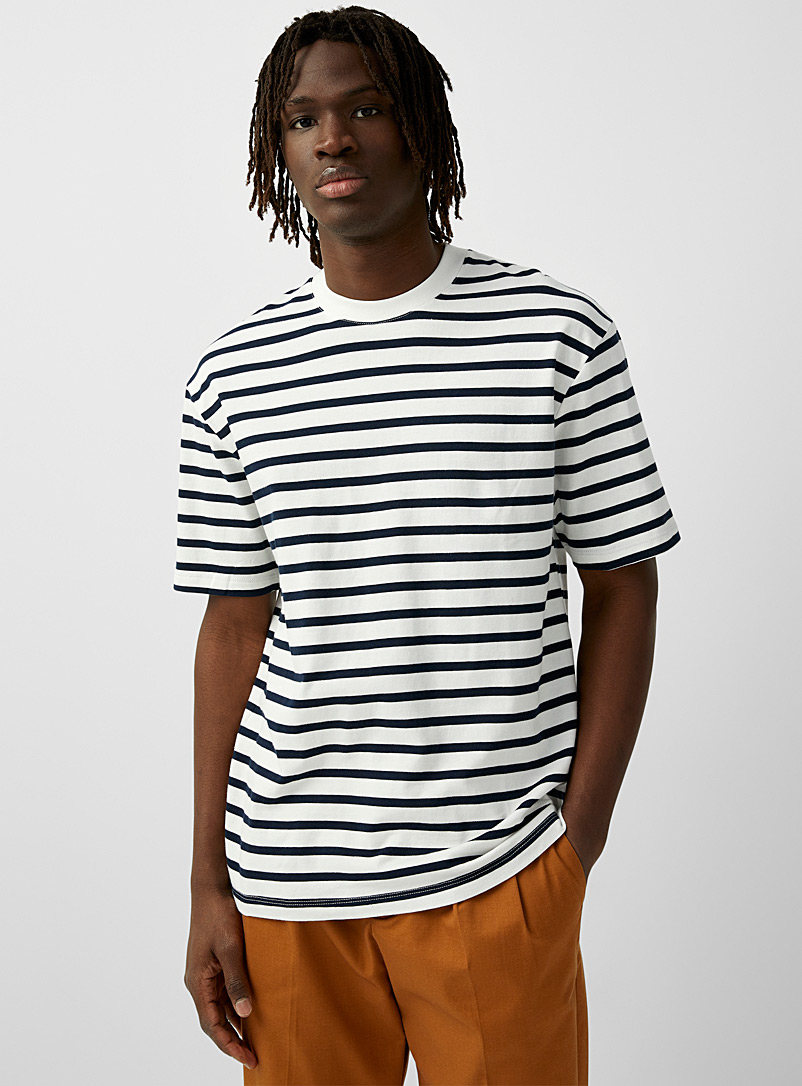 Le 31: Le t-shirt breton coton bio Marine pour homme