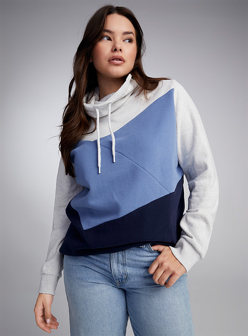 NEW! Lululemon Women's Perfectly Oversized Hoodie Sweatshirt Soft Denim  Size 12