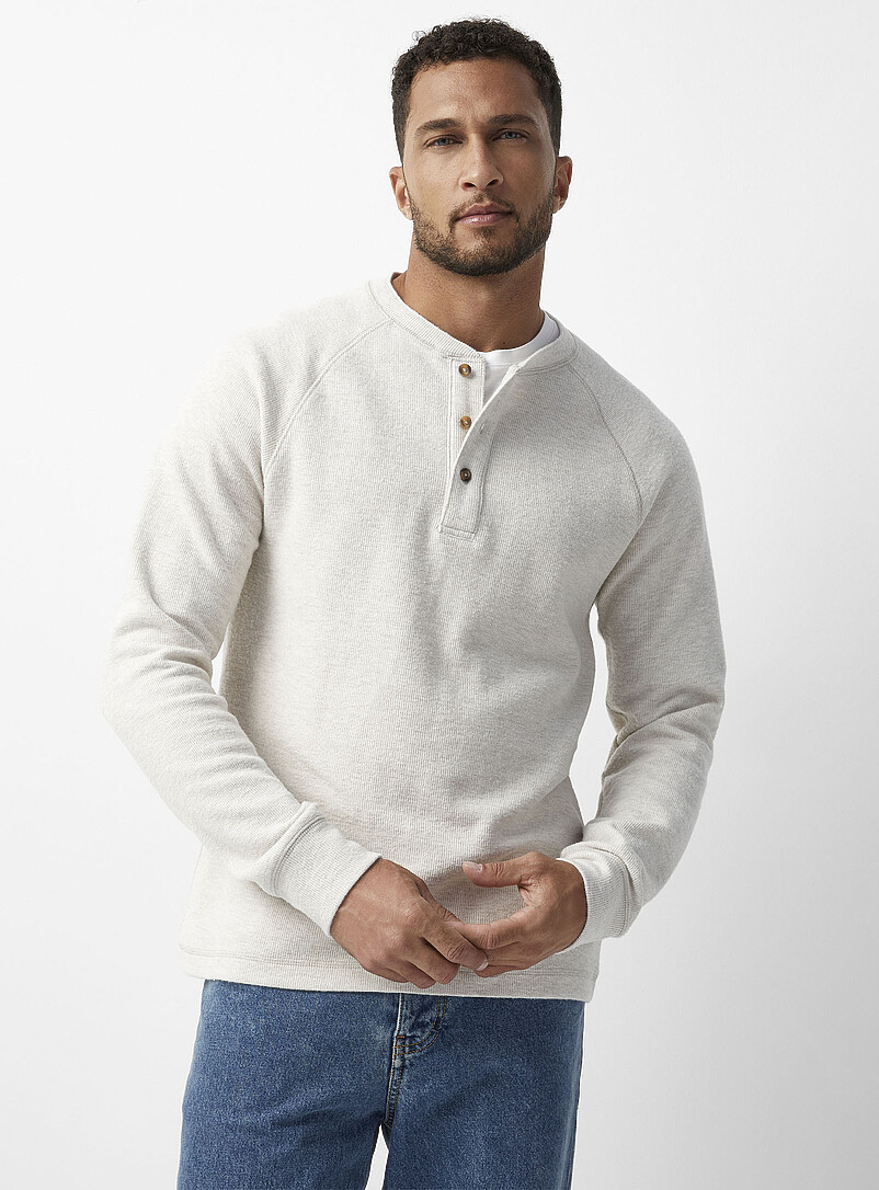 Henley Raglan Le t-shirt henley manches raglan | Le 31 | T-shirts à Manches Longues ...