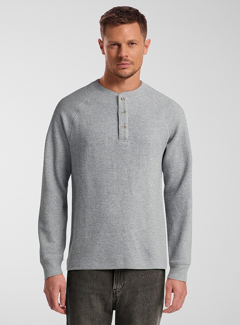 Henley Raglan Le t-shirt henley manches raglan | Le 31 | T-shirts à Manches Longues ...
