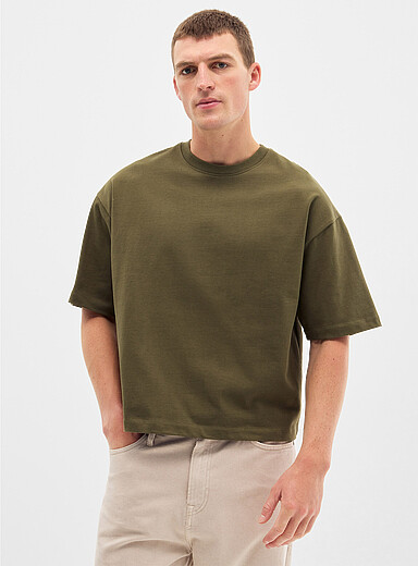 Cropped T-shirt <b>Oversized fit</b>