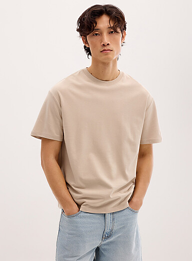 Le 31 Sand Compact jersey T-shirt <b>Comfort fit</b> for men