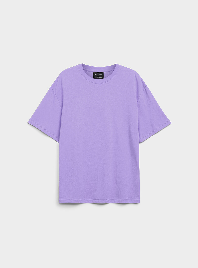 Le 31: Le t-shirt jersey compact <b>Coupe confort</b> Blanc pour homme