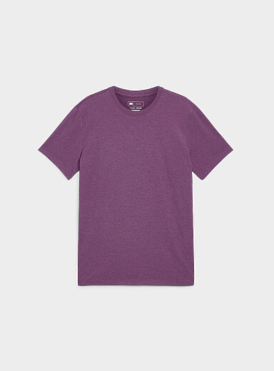 Le t-shirt doux jersey extensible <b>Coupe ajust&eacute;e</b>