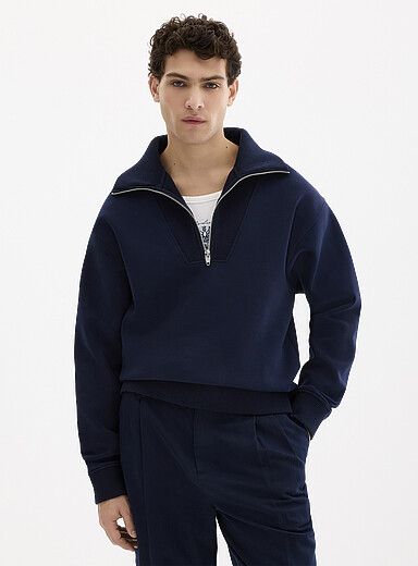 Le sweat col camionneur