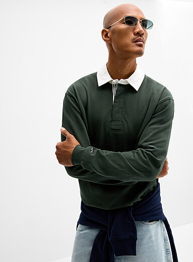 Solid rugby polo
