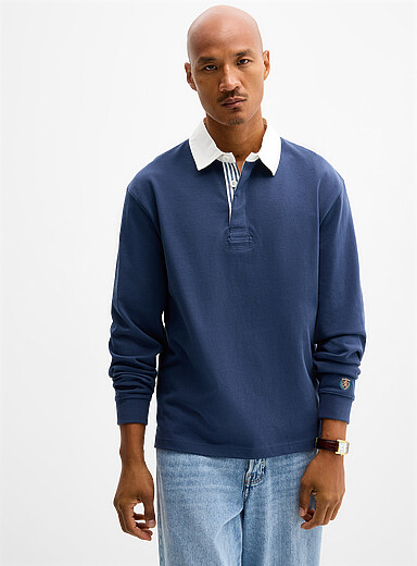 Solid rugby polo