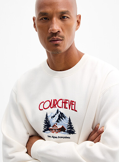 Le 31: Le sweat destinations canadiennes <b>Coupe confort</b> Courchevel pour homme