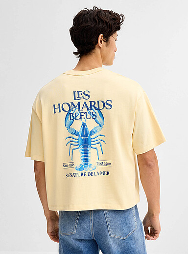 Le t-shirt destination estivale <b>Coupe surdimensionn&eacute;e</b>