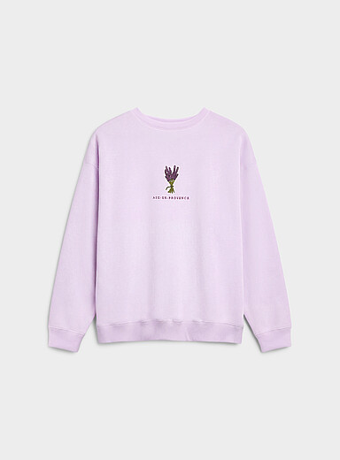 Twik: Le sweat ample molleton destination Aix-en-Provence pour femme