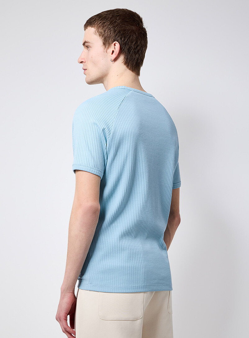 Ribbed raglan-sleeve T-shirt Retro fit | Le 31 | Men's T-Shirts