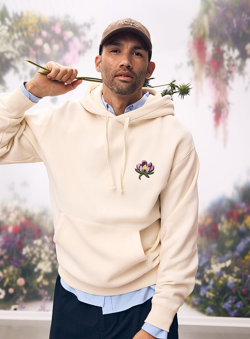 Le 31: Le kangourou Monet <b>Collection En hommage &agrave; Claude Monet</b> Ivoire - Beige cr&egrave;me pour homme