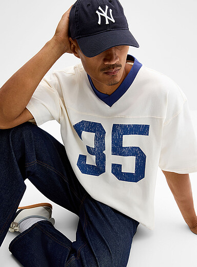 Le t-shirt sportif <b>Coupe ample</b>