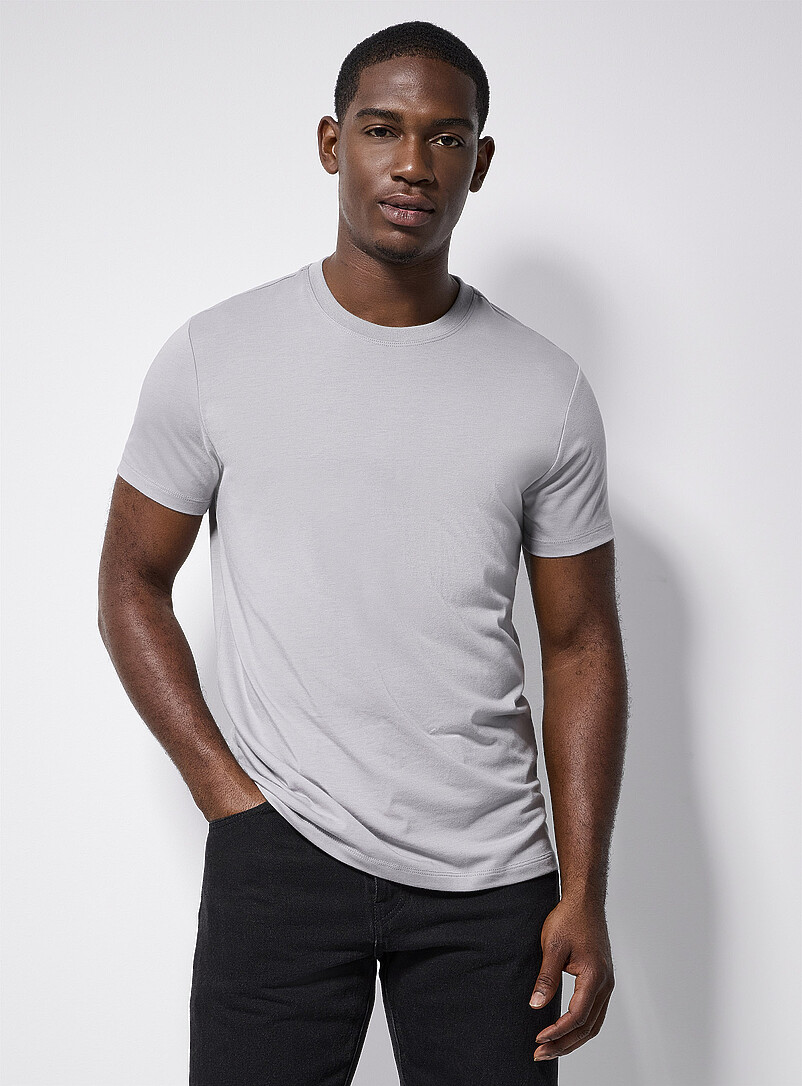 Soft Stretch Jersey T-Shirt Muscle Fit