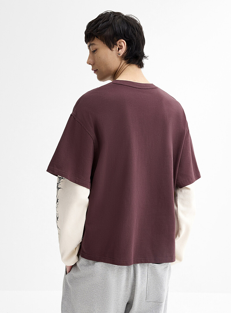 Gothic print fooler T-shirt Oversized fit product image 2