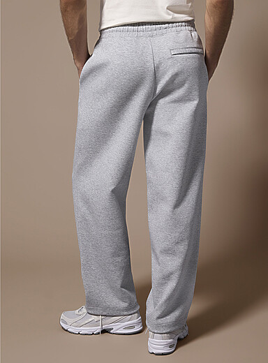 Wide-leg double sided jersey pant product image 4