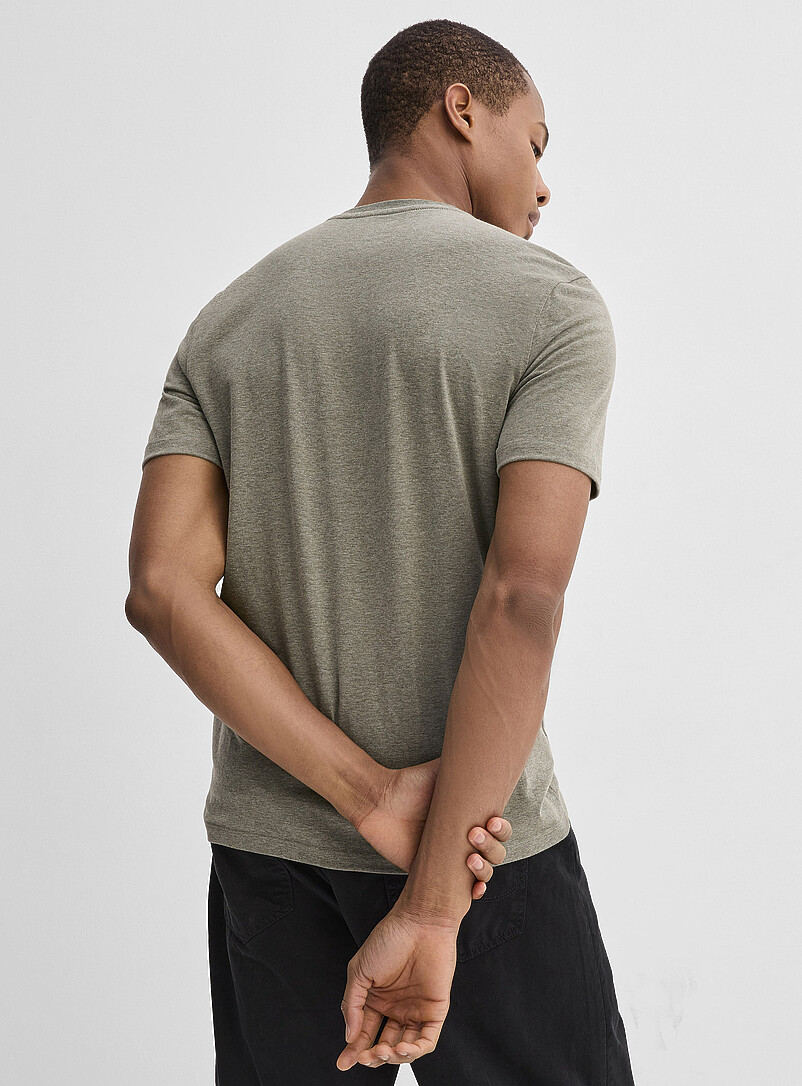 Soft jersey Henley T-shirt Standard fit product image 2