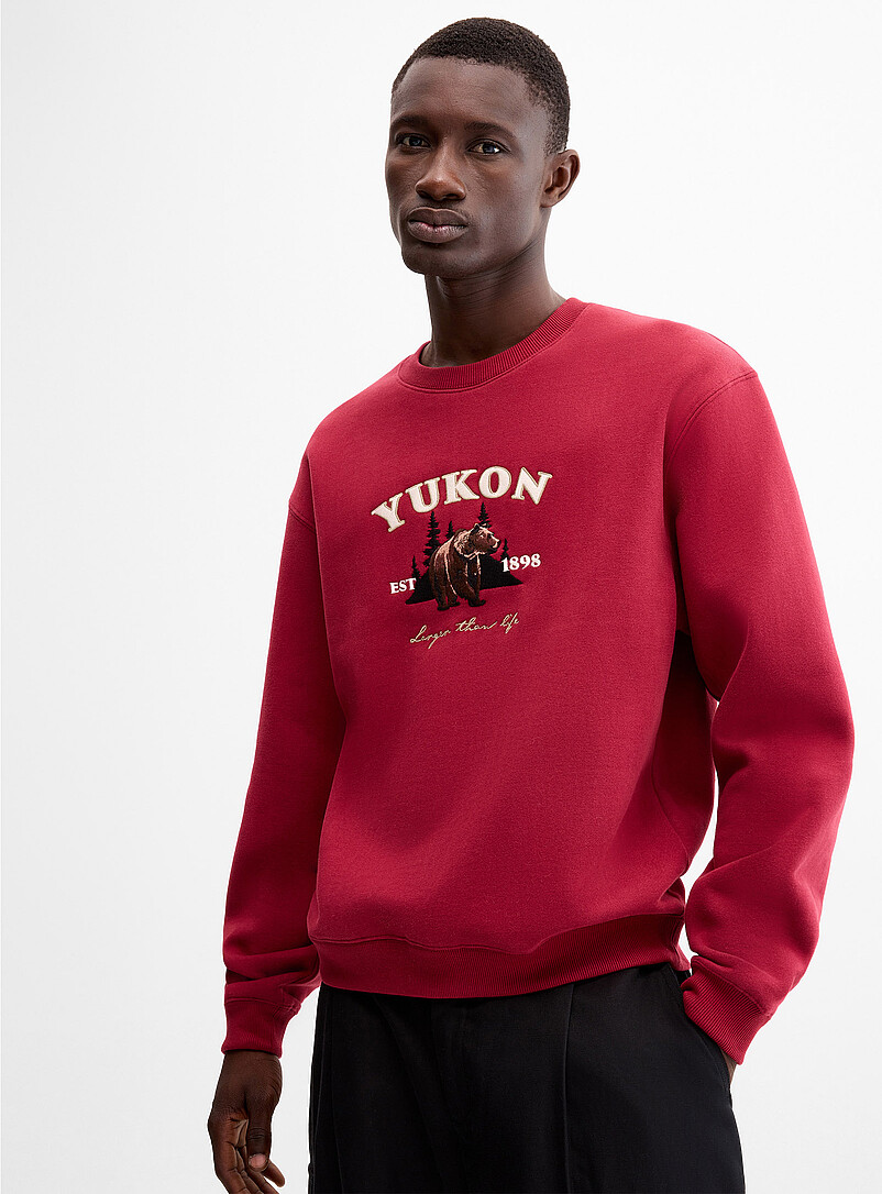 Canadian destinations sweatshirt Comfort fit product image (primary)